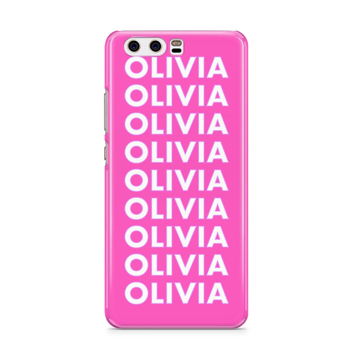 Personalised Pink Names Huawei P10 Phone Case