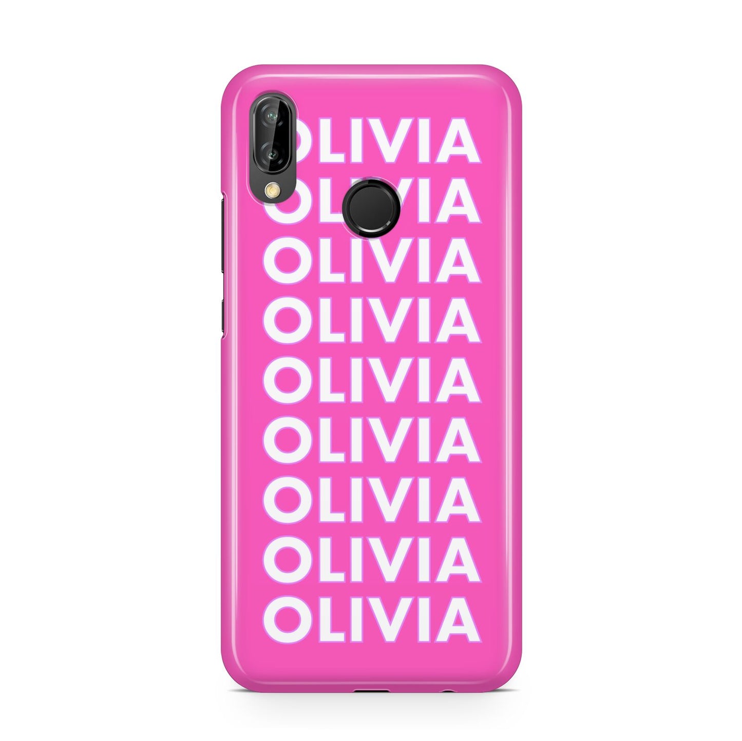 Personalised Pink Names Huawei P20 Lite Phone Case