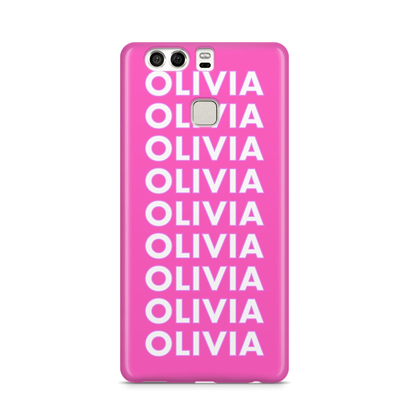 Personalised Pink Names Huawei P9 Case