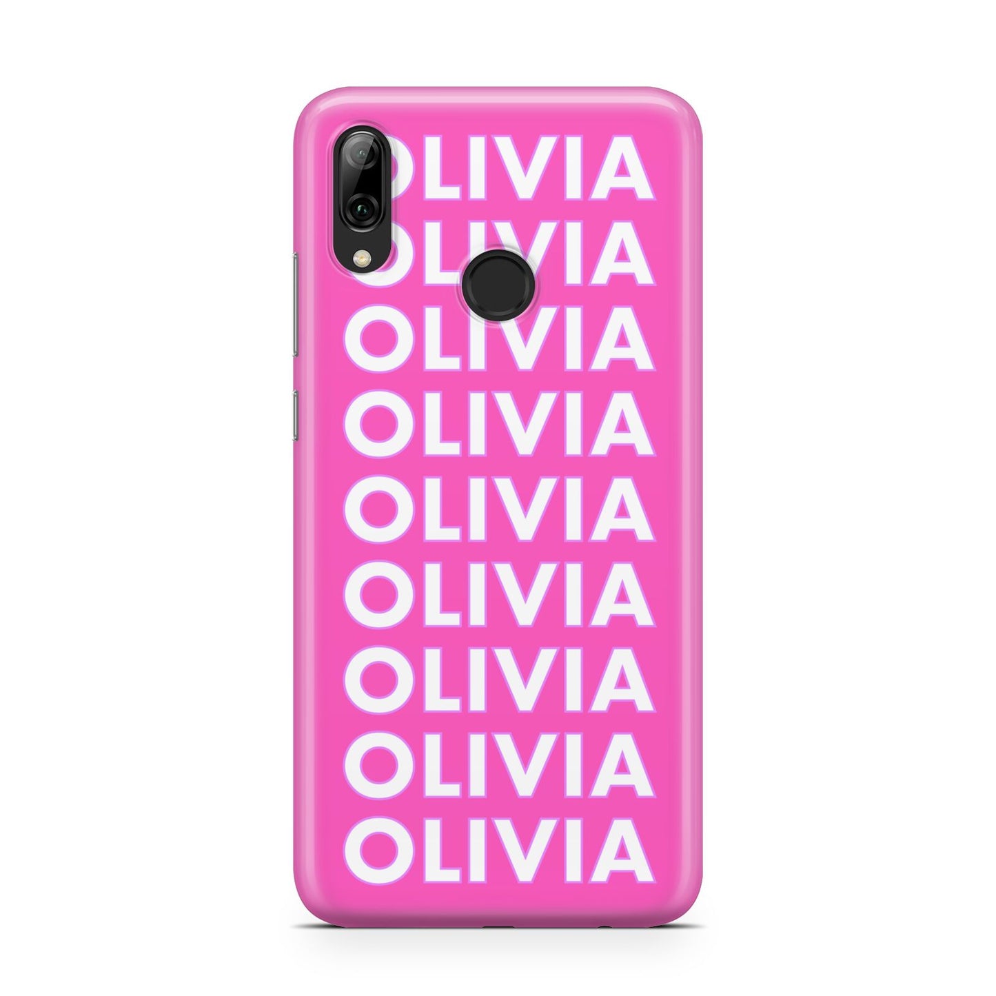 Personalised Pink Names Huawei Y7 2019