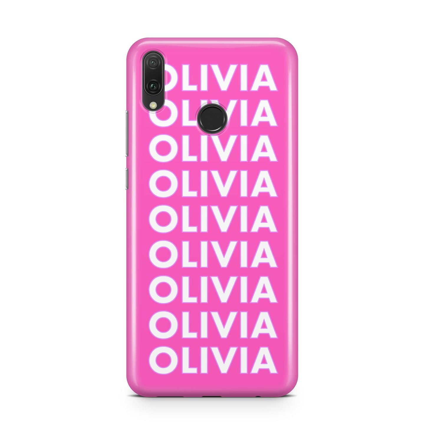 Personalised Pink Names Huawei Y9 2019