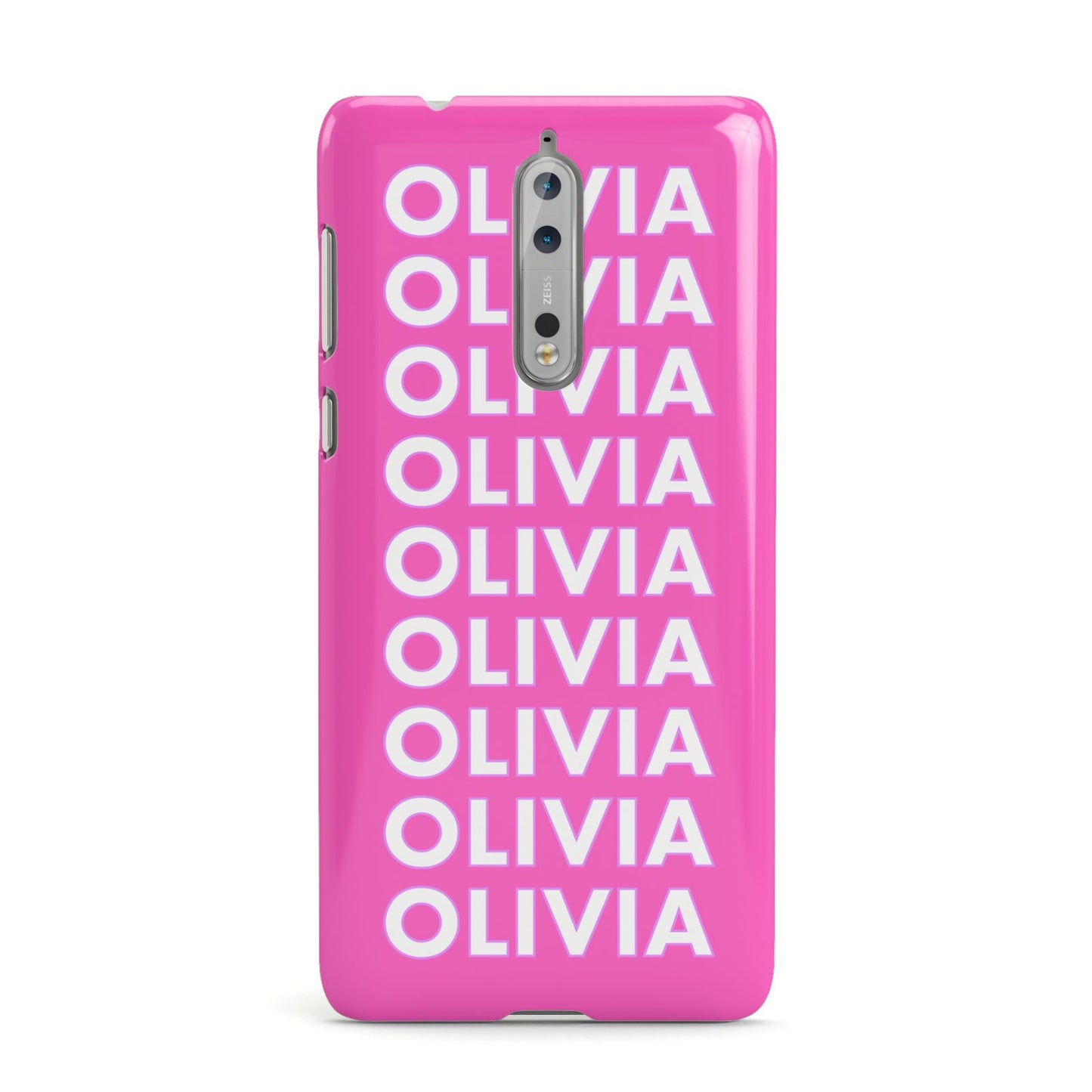 Personalised Pink Names Nokia Case