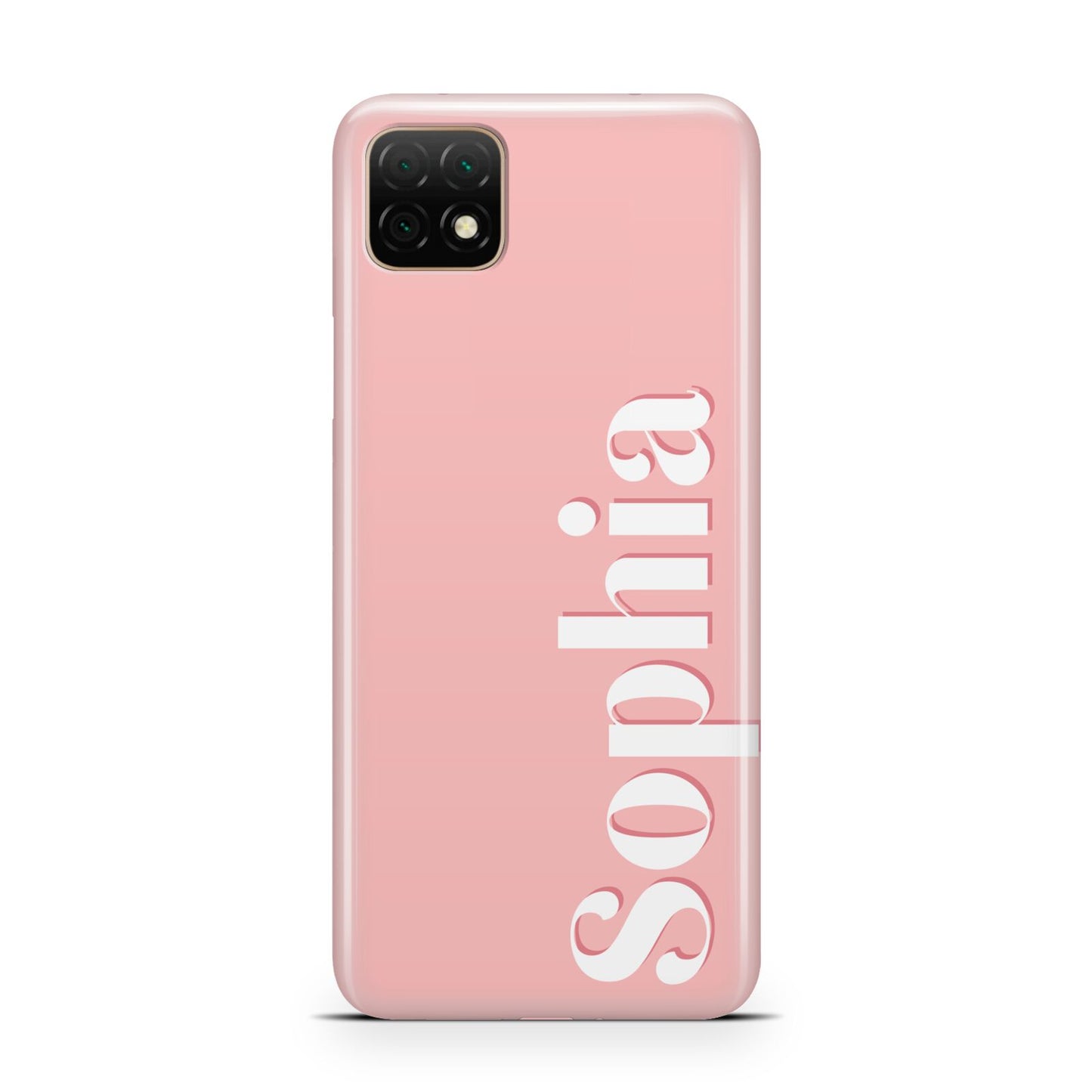 Personalised Pink Text Huawei Enjoy 20 Phone Case