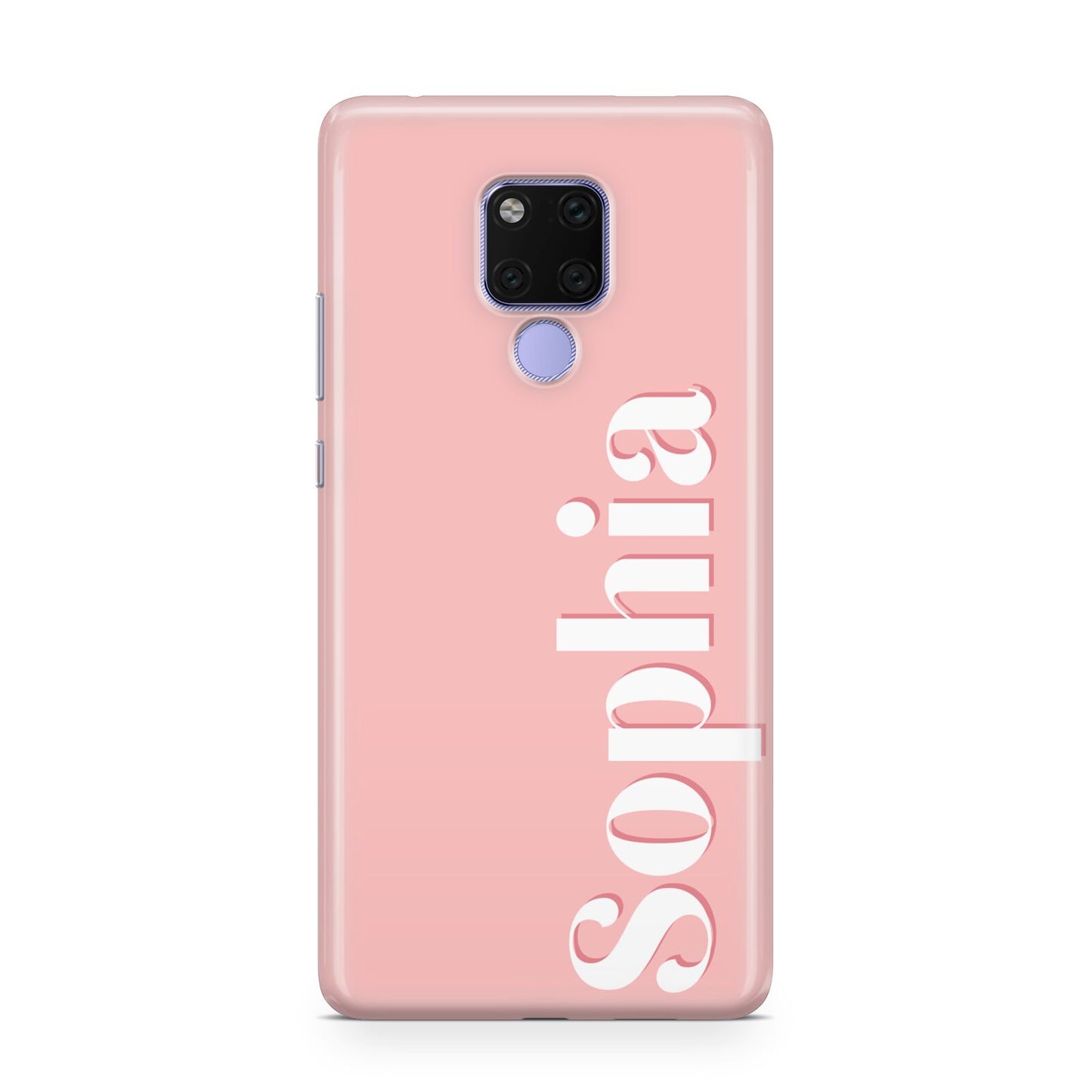 Personalised Pink Text Huawei Mate 20X Phone Case