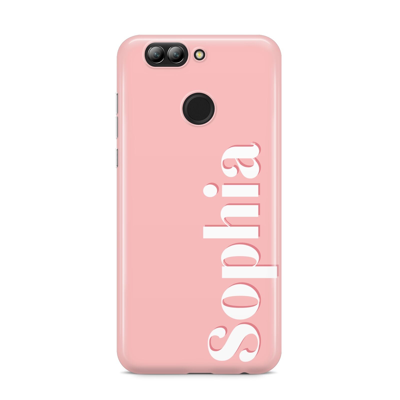 Personalised Pink Text Huawei Nova 2s Phone Case