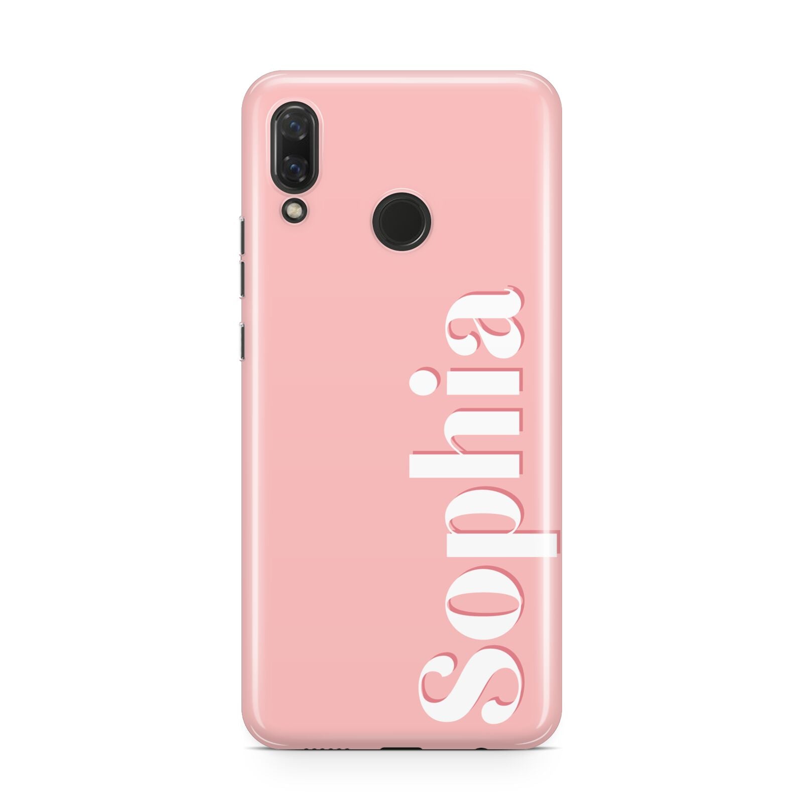 Personalised Pink Text Huawei Nova 3 Phone Case