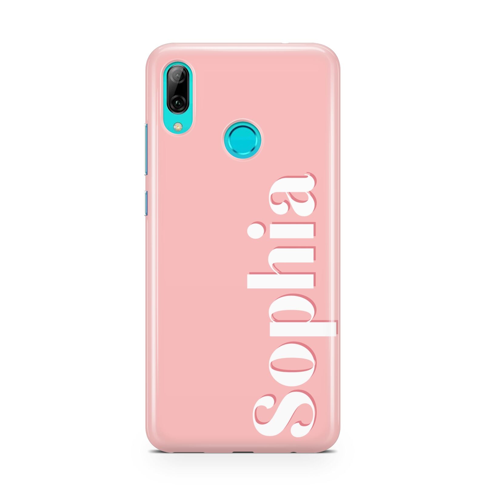 Personalised Pink Text Huawei P Smart 2019 Case