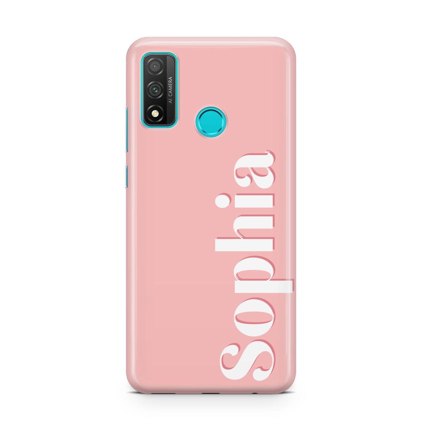 Personalised Pink Text Huawei P Smart 2020