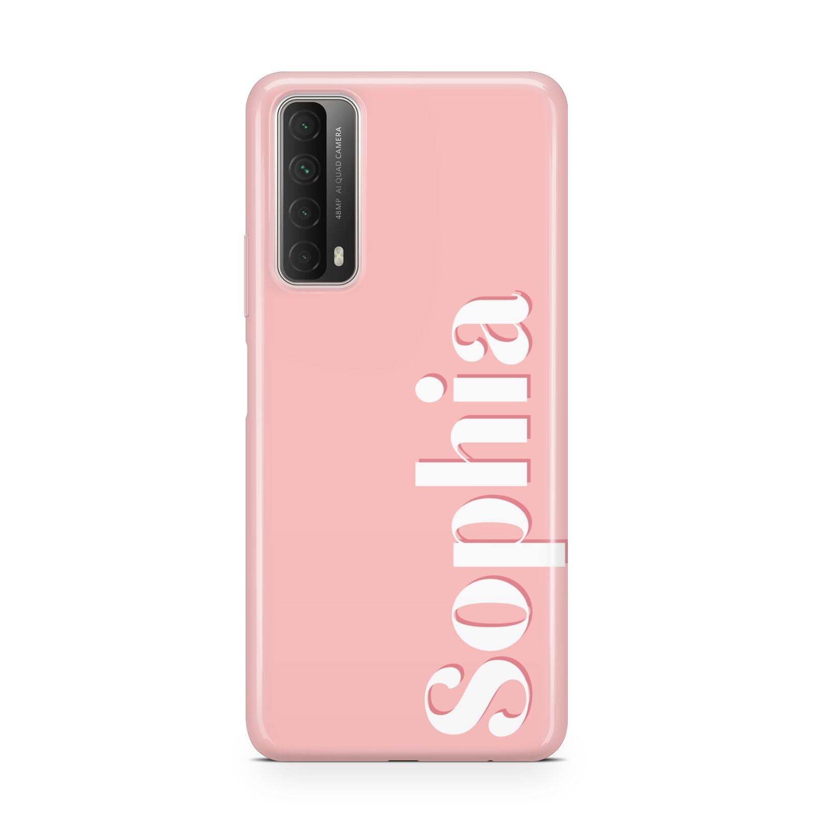 Personalised Pink Text Huawei P Smart 2021