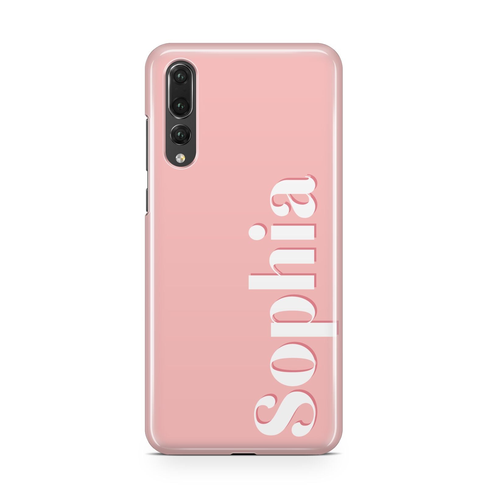 Personalised Pink Text Huawei P20 Pro Phone Case