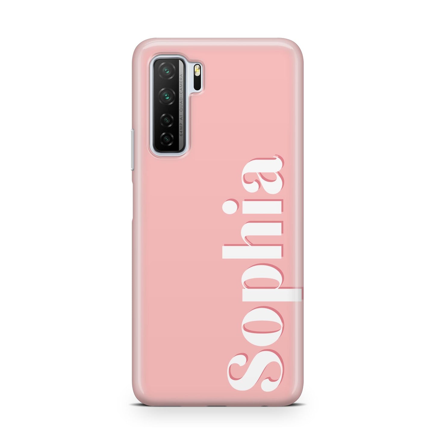 Personalised Pink Text Huawei P40 Lite 5G Phone Case