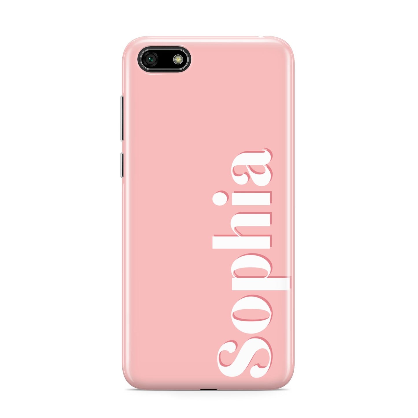 Personalised Pink Text Huawei Y5 Prime 2018 Phone Case