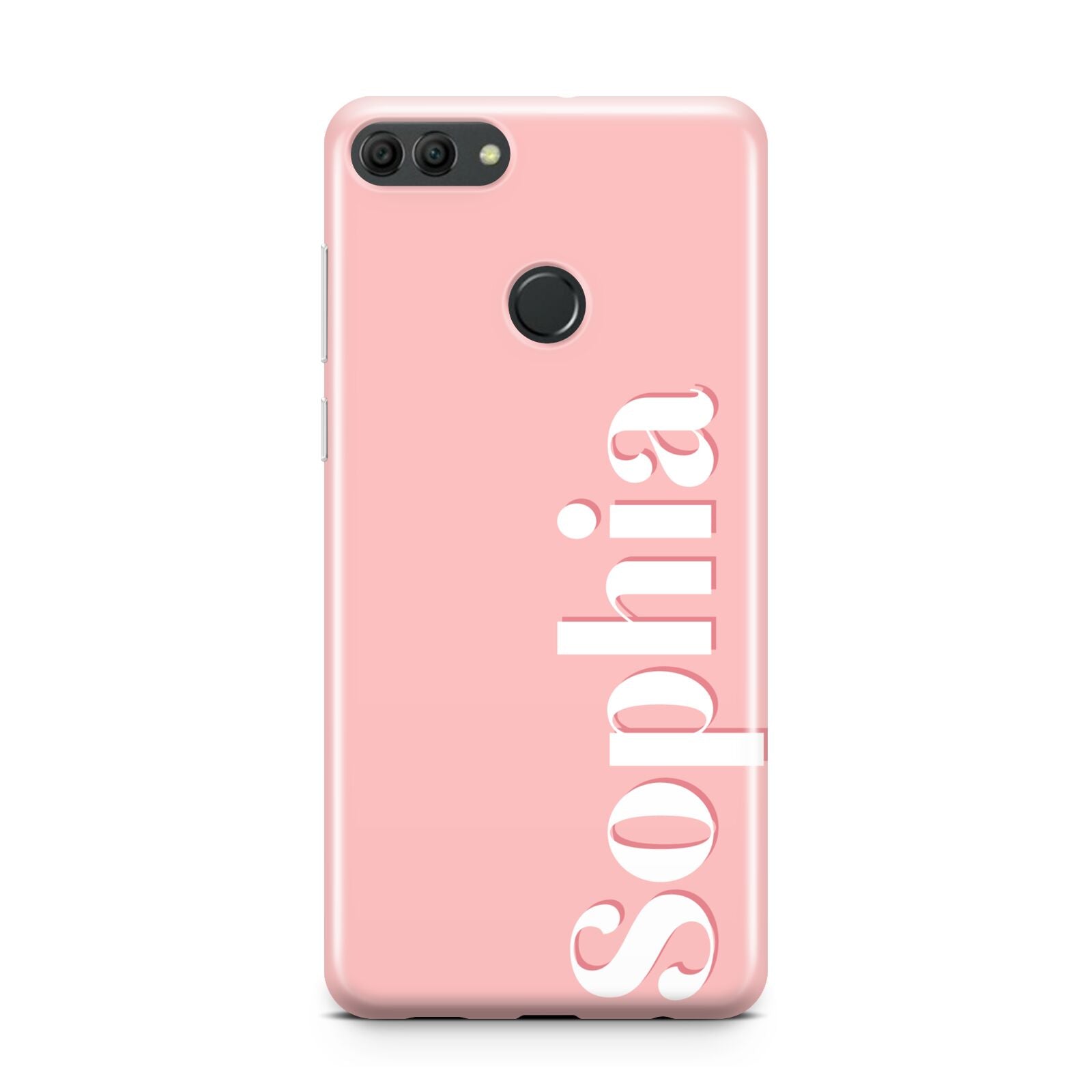 Personalised Pink Text Huawei Y9 2018