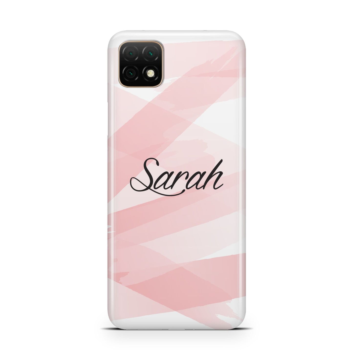 Personalised Pink Watercolour Name Huawei Enjoy 20 Phone Case