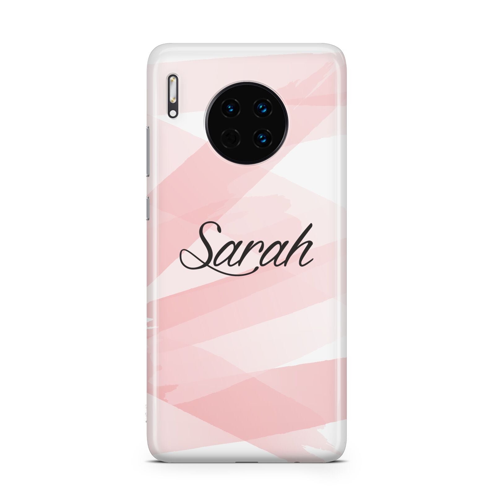 Personalised Pink Watercolour Name Huawei Mate 30