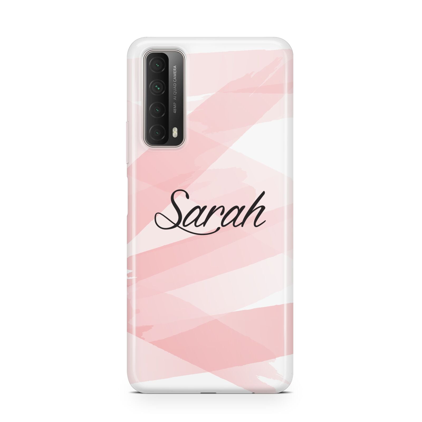 Personalised Pink Watercolour Name Huawei P Smart 2021