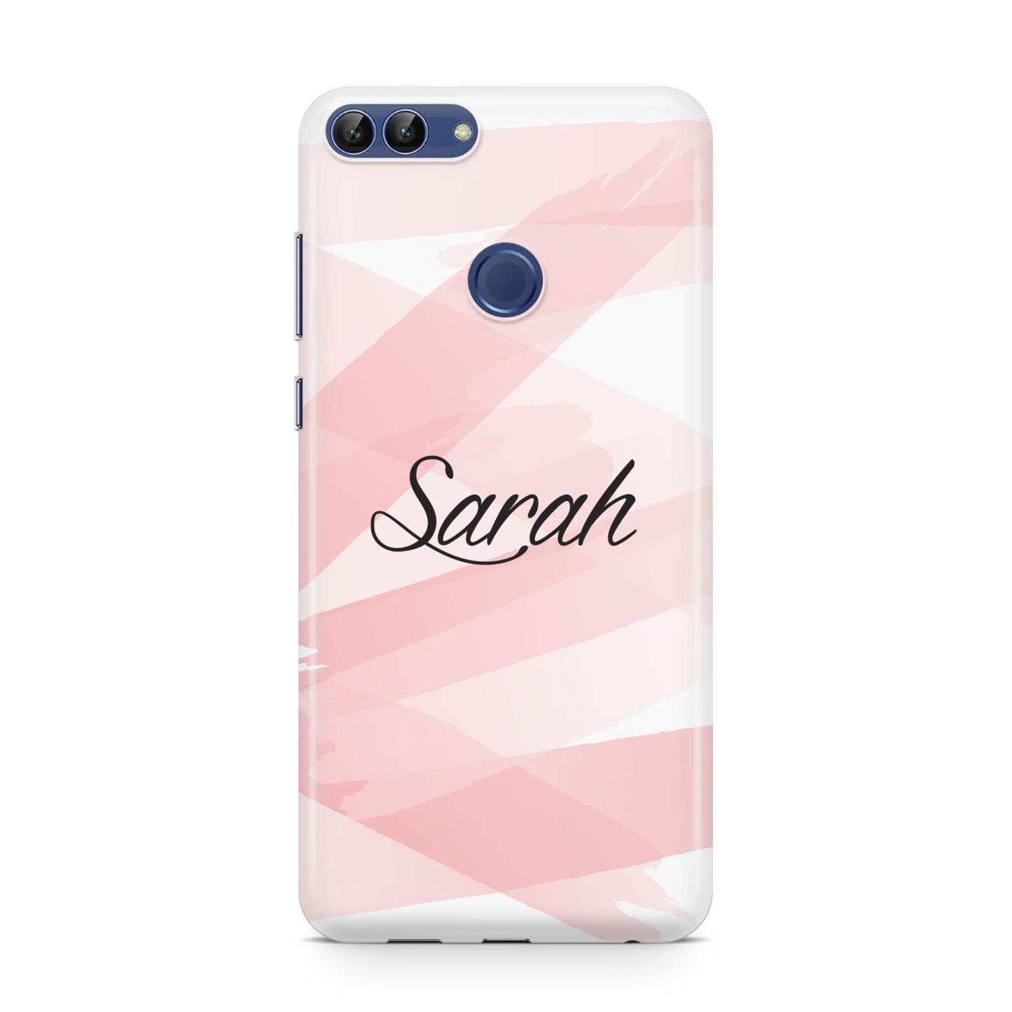 Personalised Pink Watercolour Name Huawei P Smart Case