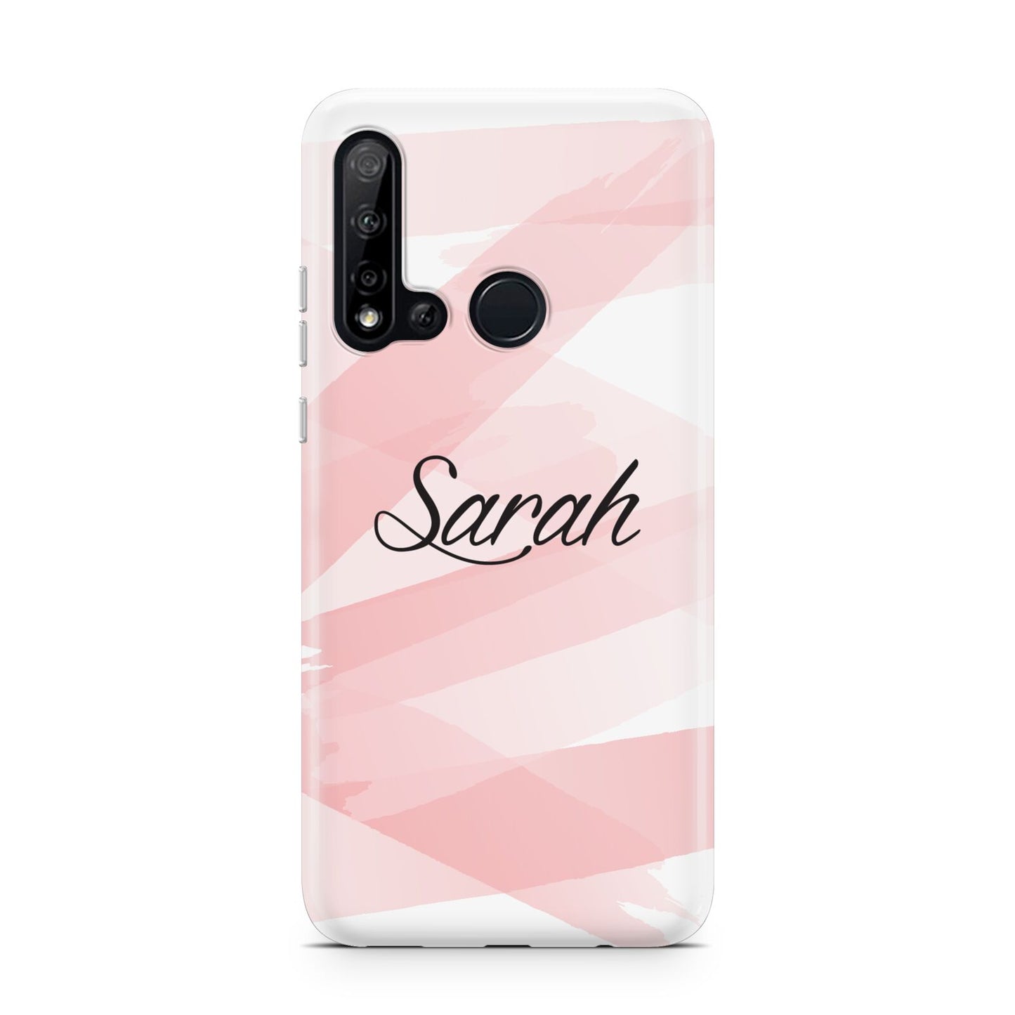 Personalised Pink Watercolour Name Huawei P20 Lite 5G Phone Case