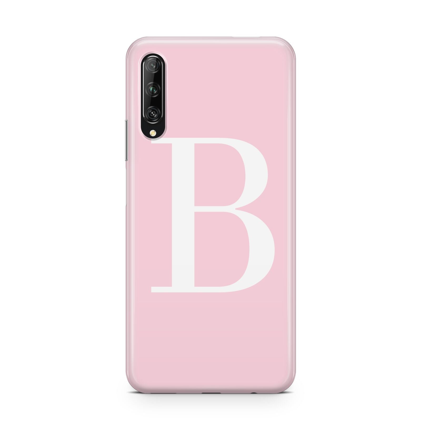 Personalised Pink White Initial Huawei P Smart Pro 2019