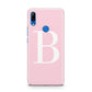 Personalised Pink White Initial Huawei P Smart Z