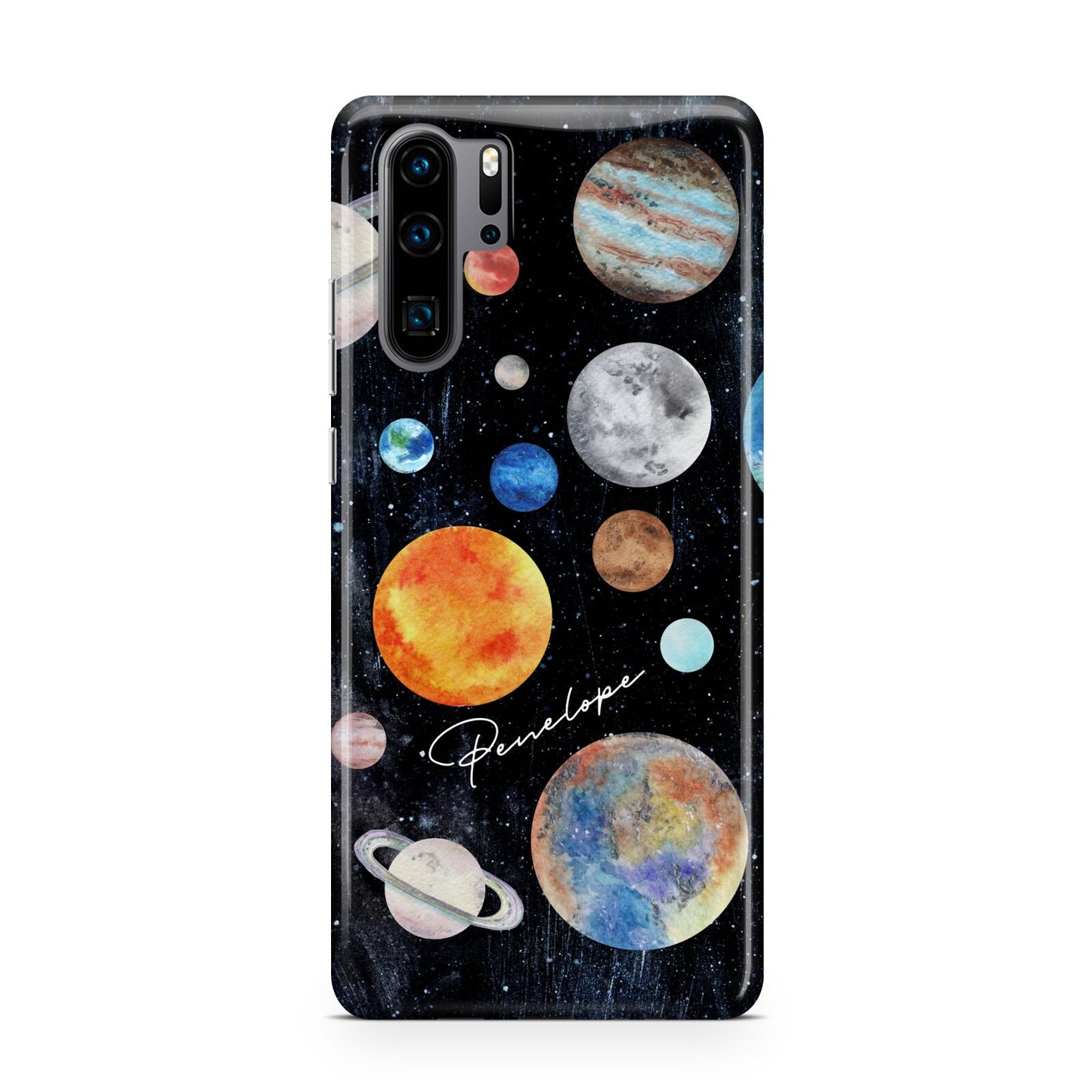 Personalised Planets Huawei P30 Pro Phone Case