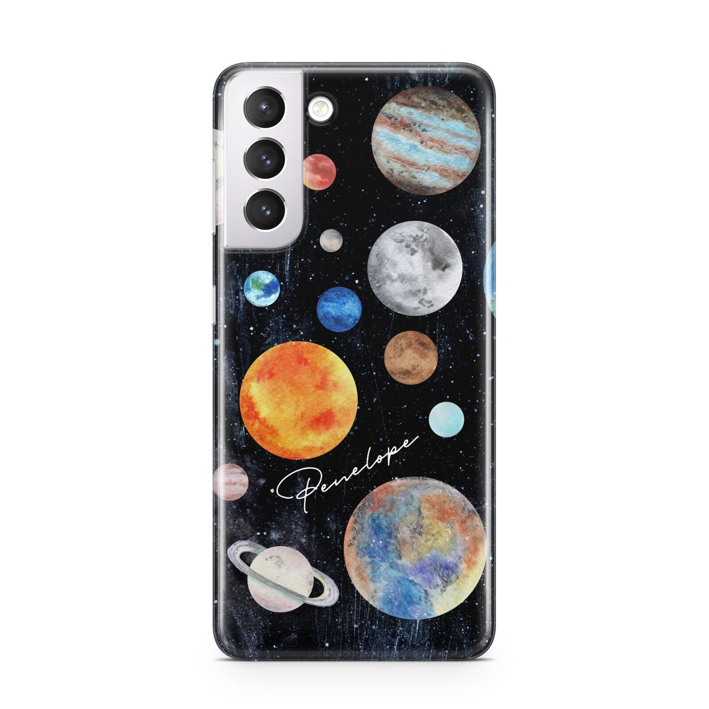 Personalised Planets Samsung S21 Case