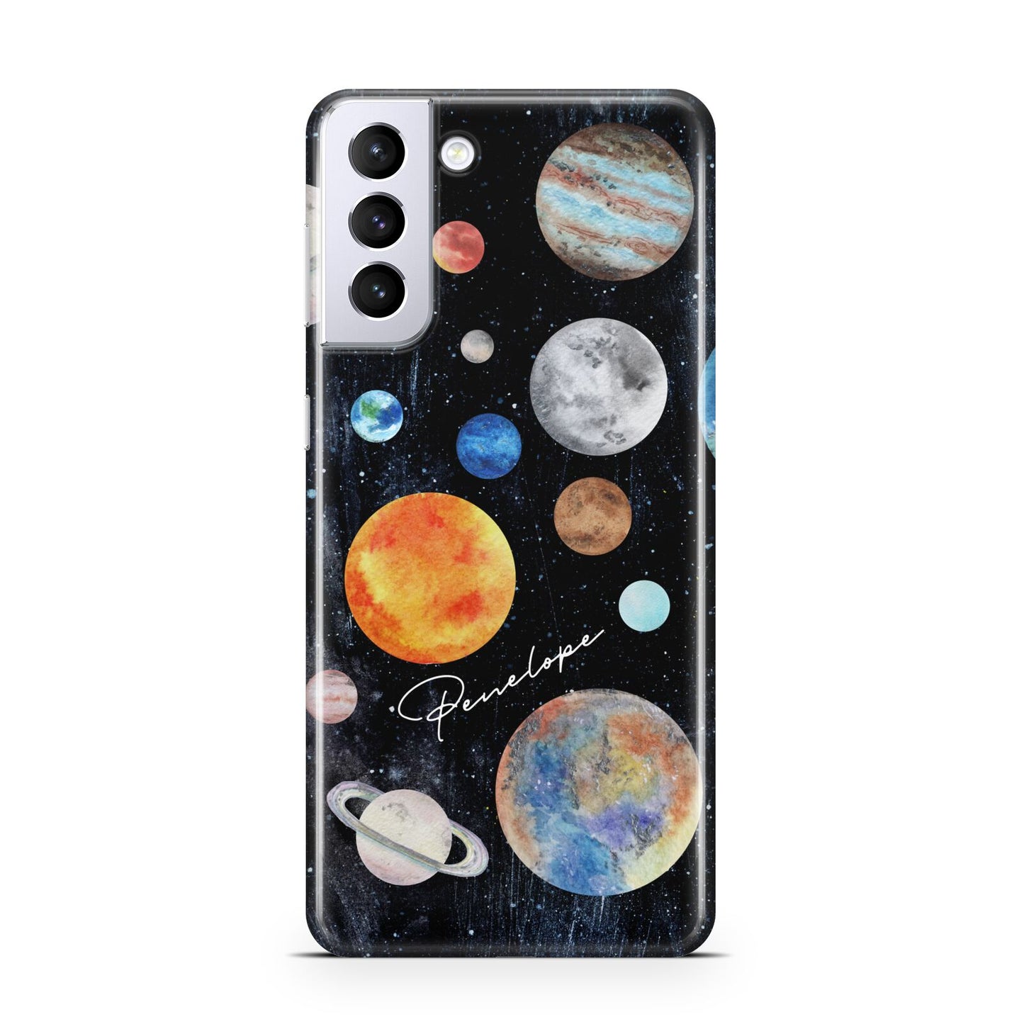 Personalised Planets Samsung S21 Plus Case