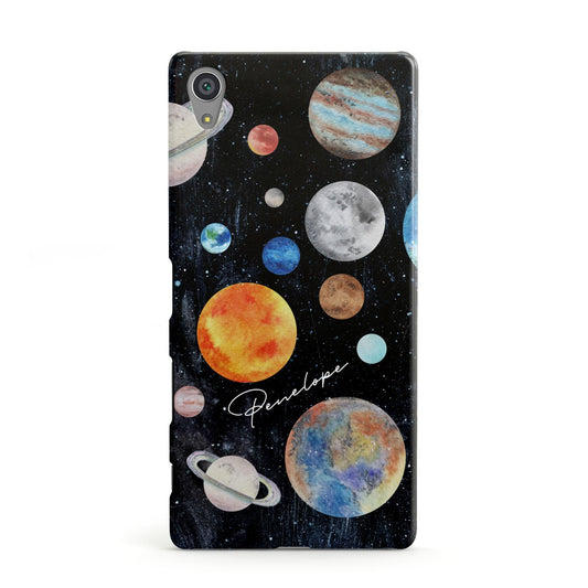 Personalised Planets Sony Xperia Case