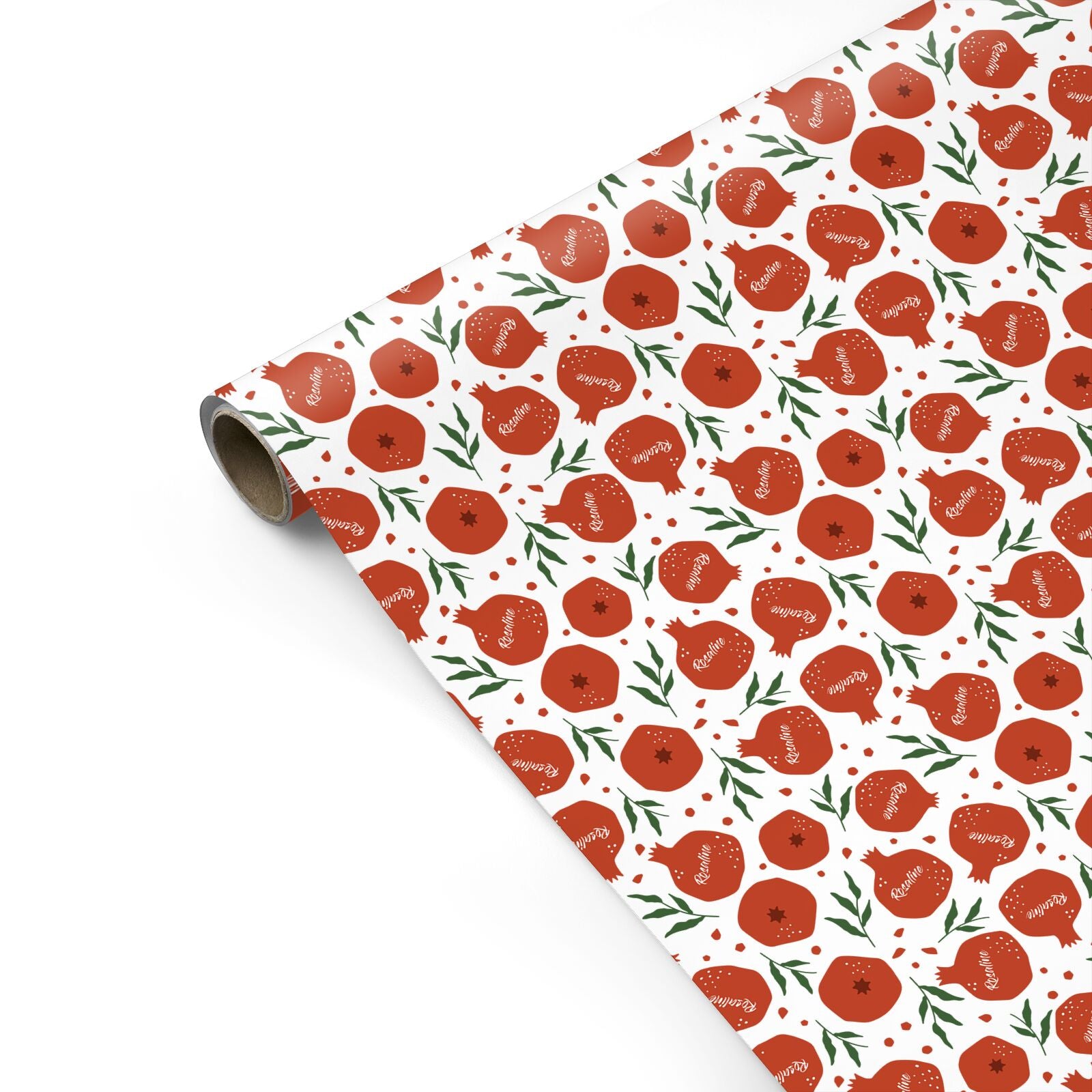 Personalised Pomegranates Personalised Gift Wrap