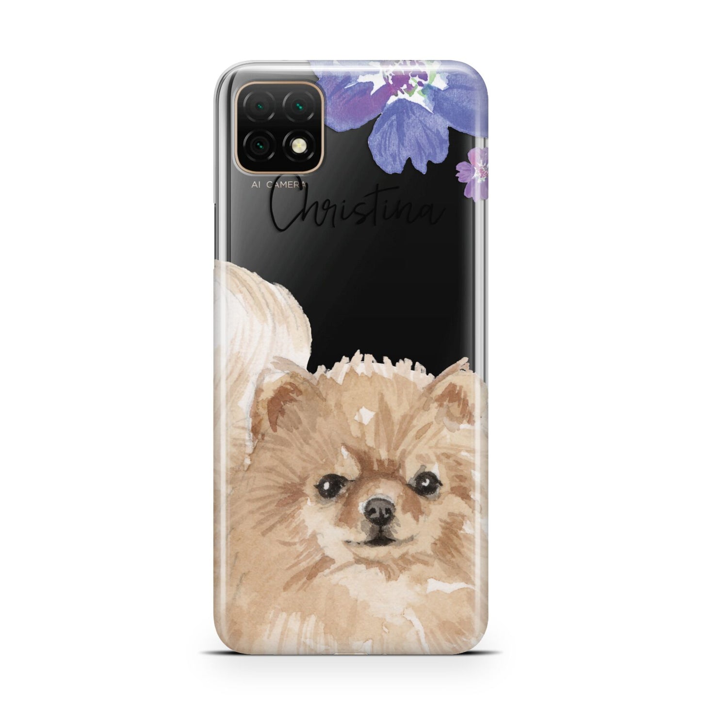 Personalised Pomeranian Huawei Enjoy 20 Phone Case