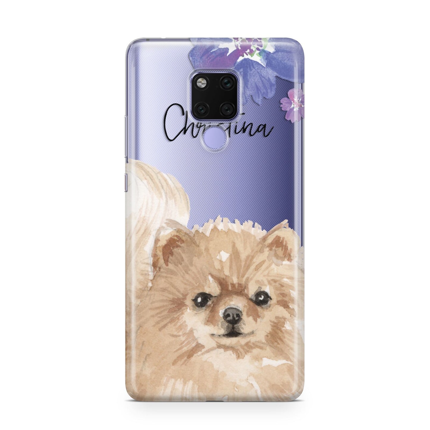 Personalised Pomeranian Huawei Mate 20X Phone Case