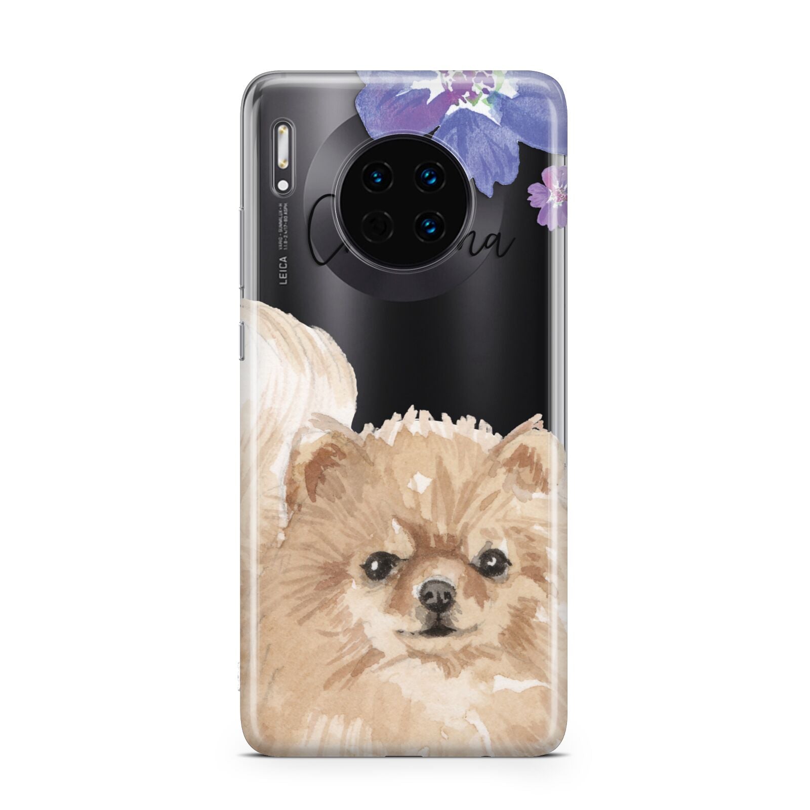 Personalised Pomeranian Huawei Mate 30