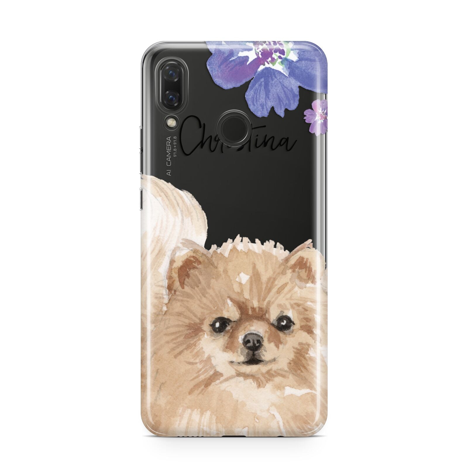 Personalised Pomeranian Huawei Nova 3 Phone Case