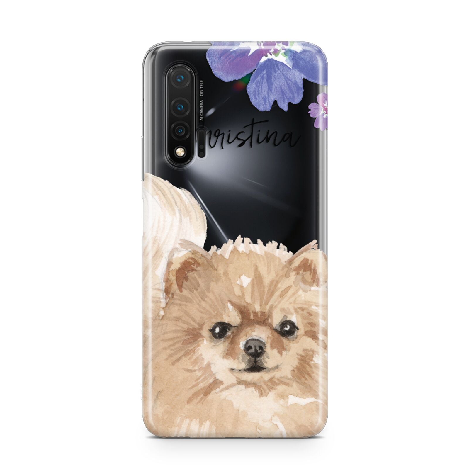 Personalised Pomeranian Huawei Nova 6 Phone Case