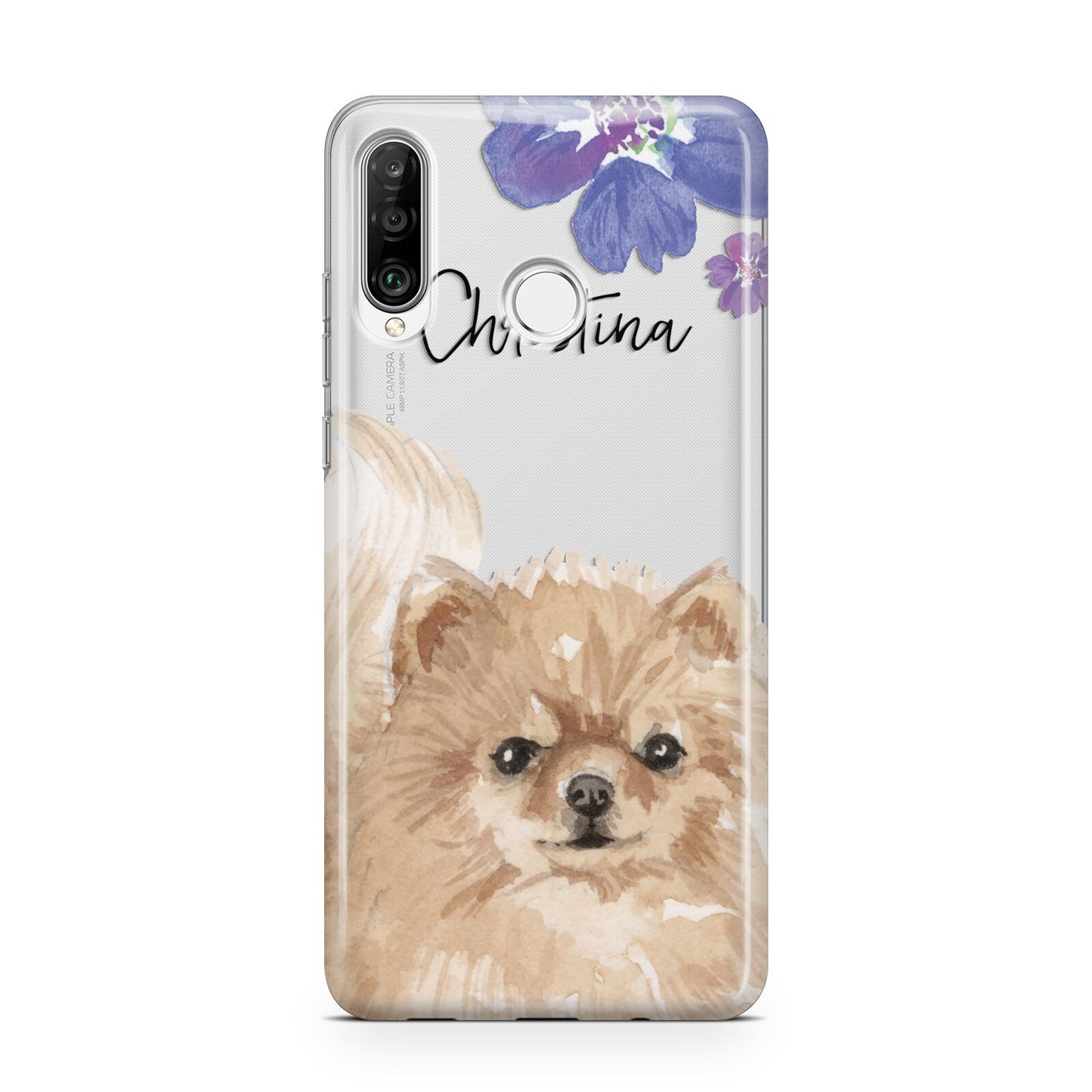 Personalised Pomeranian Huawei P30 Lite Phone Case