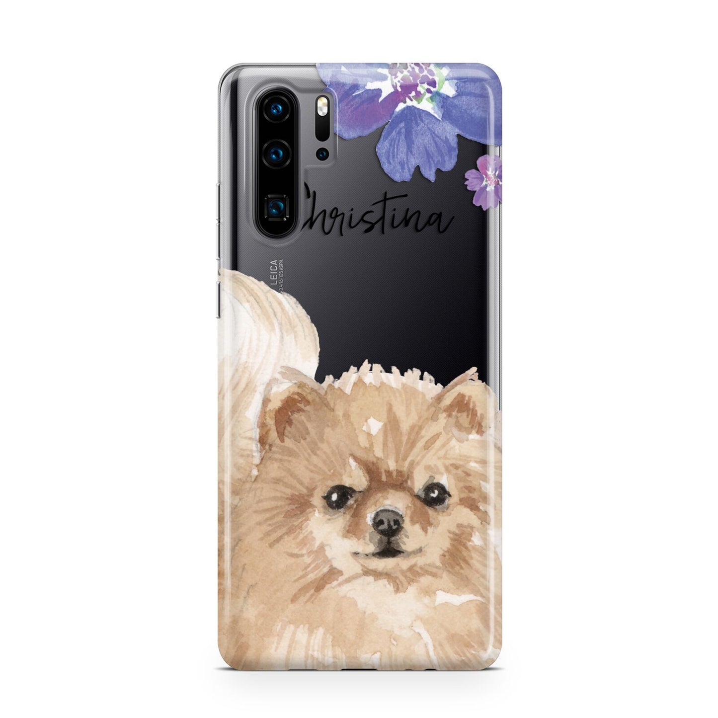 Personalised Pomeranian Huawei P30 Pro Phone Case