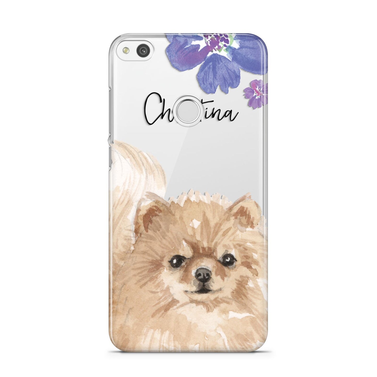 Personalised Pomeranian Huawei P8 Lite Case