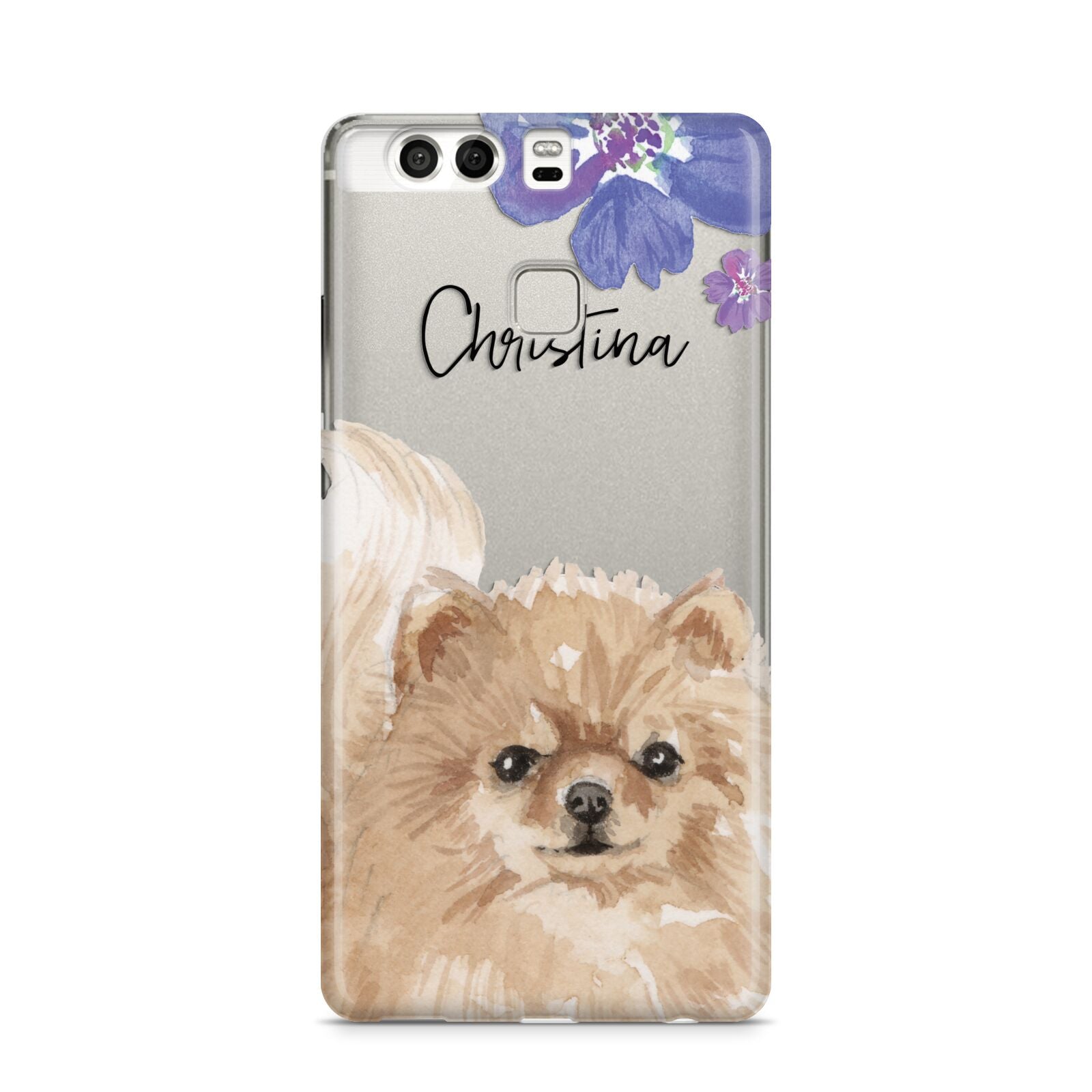 Personalised Pomeranian Huawei P9 Case