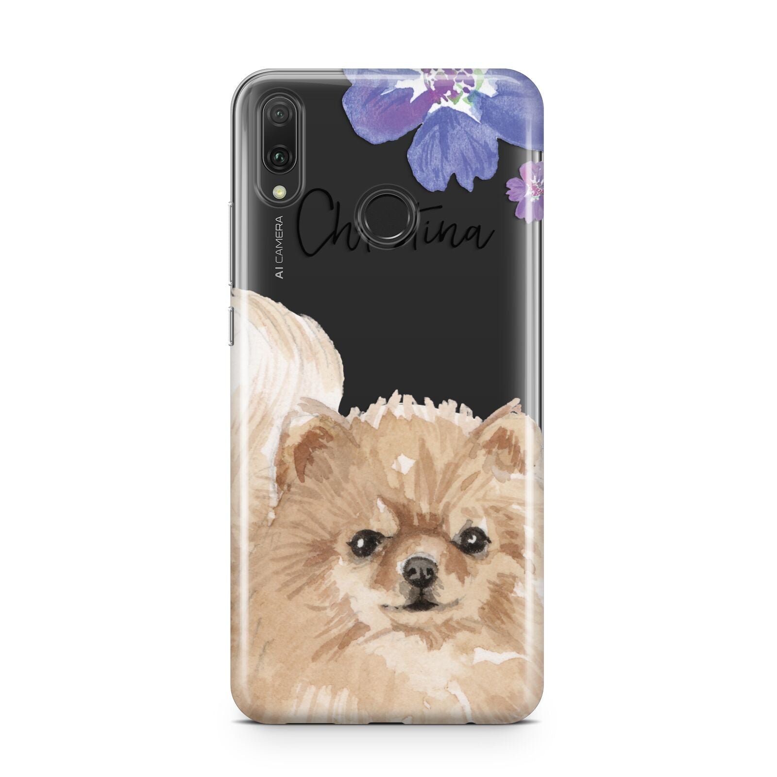 Personalised Pomeranian Huawei Y9 2019