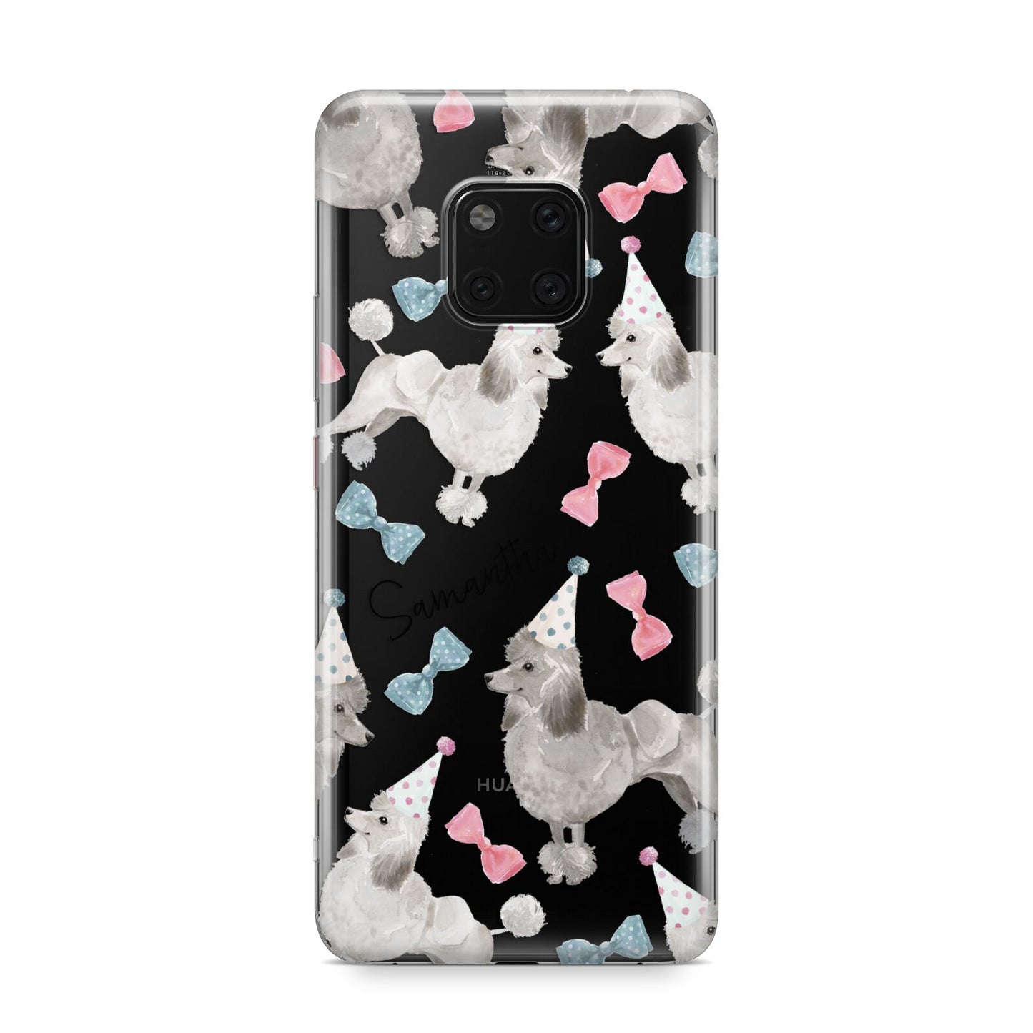 Personalised Poodle Dog Huawei Mate 20 Pro Phone Case