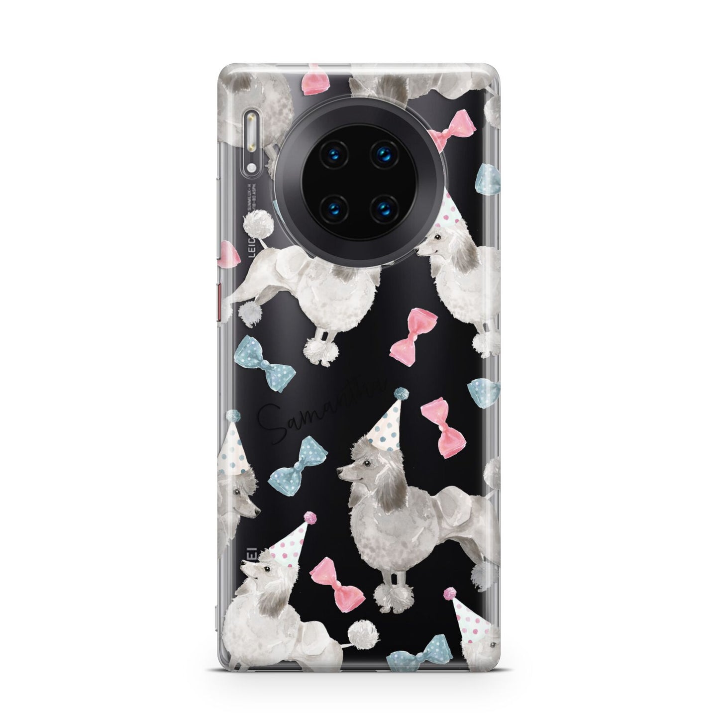 Personalised Poodle Dog Huawei Mate 30 Pro Phone Case