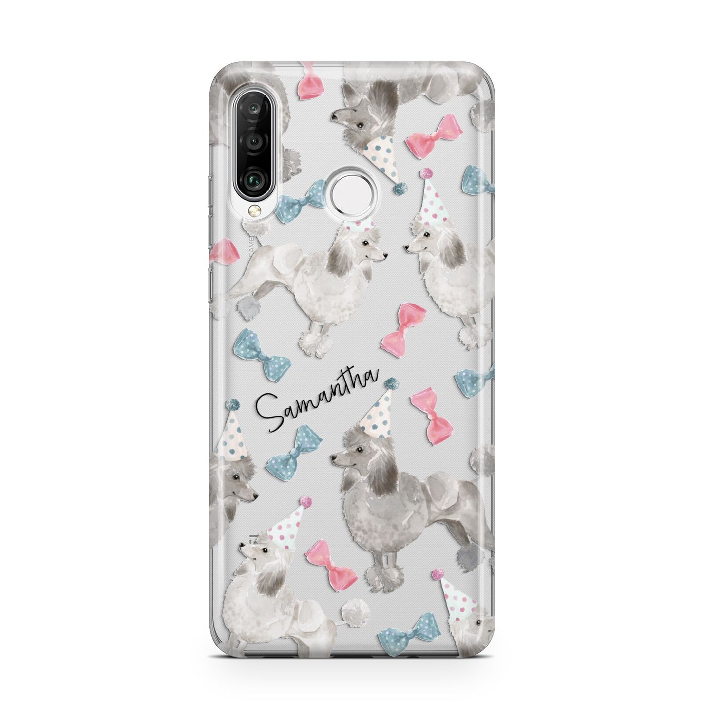 Personalised Poodle Dog Huawei P30 Lite Phone Case