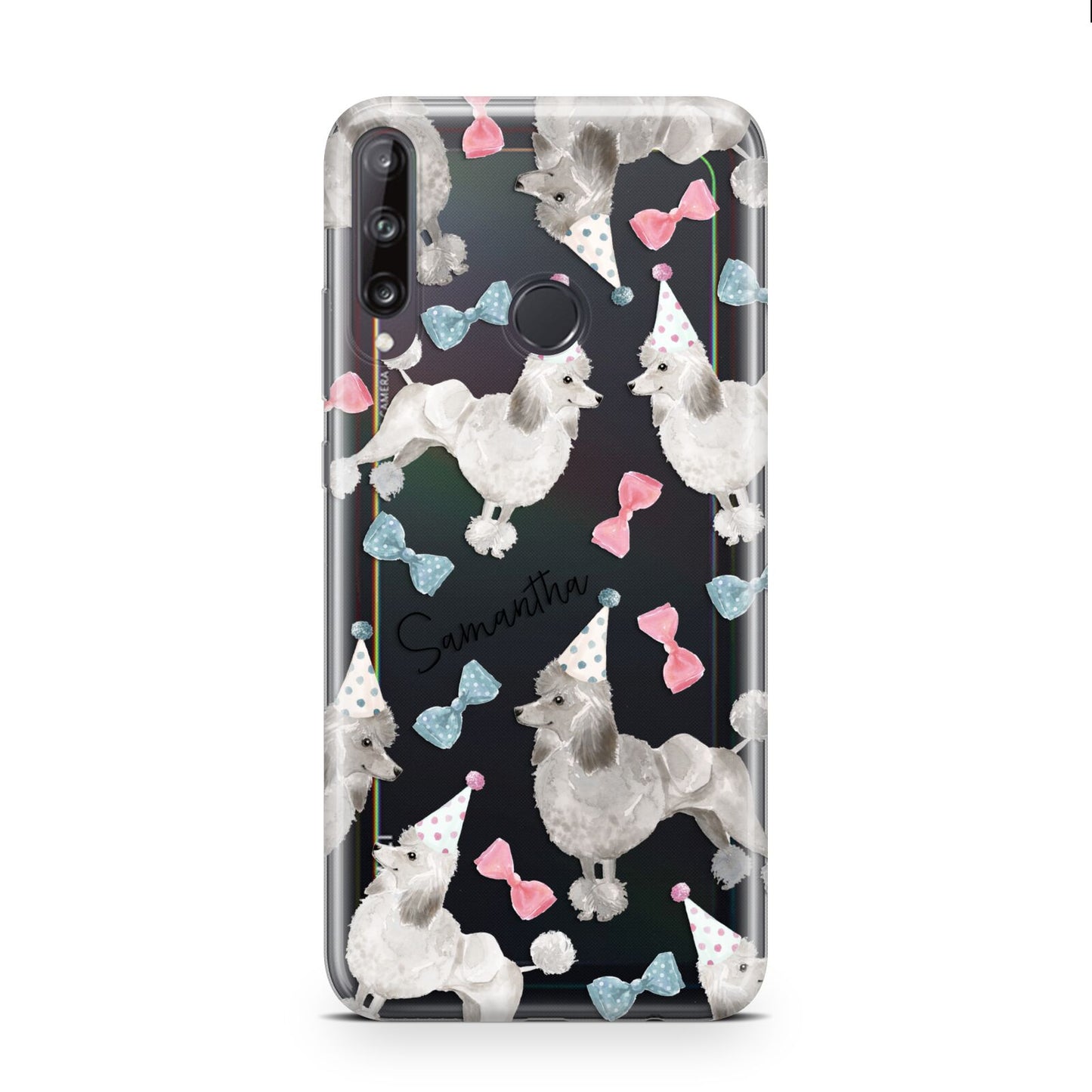 Personalised Poodle Dog Huawei P40 Lite E Phone Case