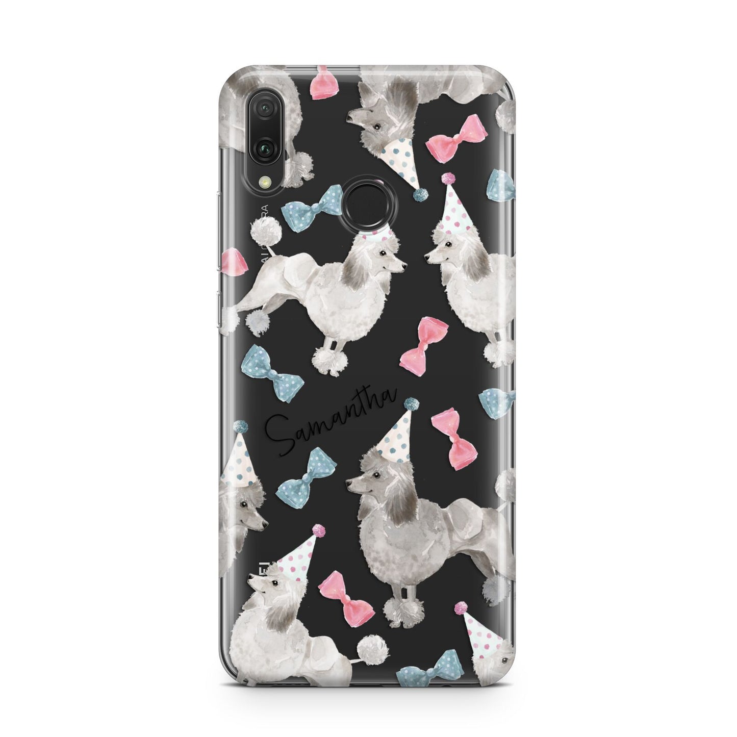 Personalised Poodle Dog Huawei Y9 2019