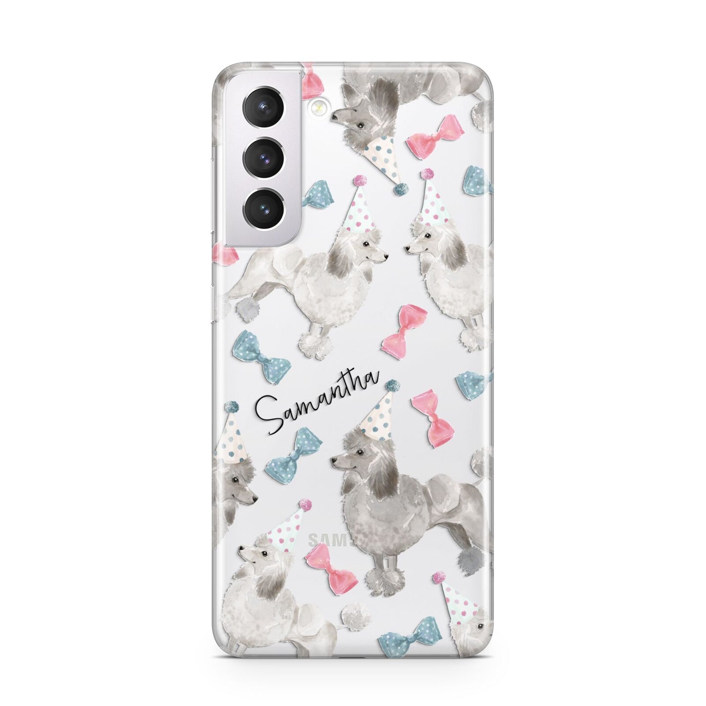 Personalised Poodle Dog Samsung S21 Case