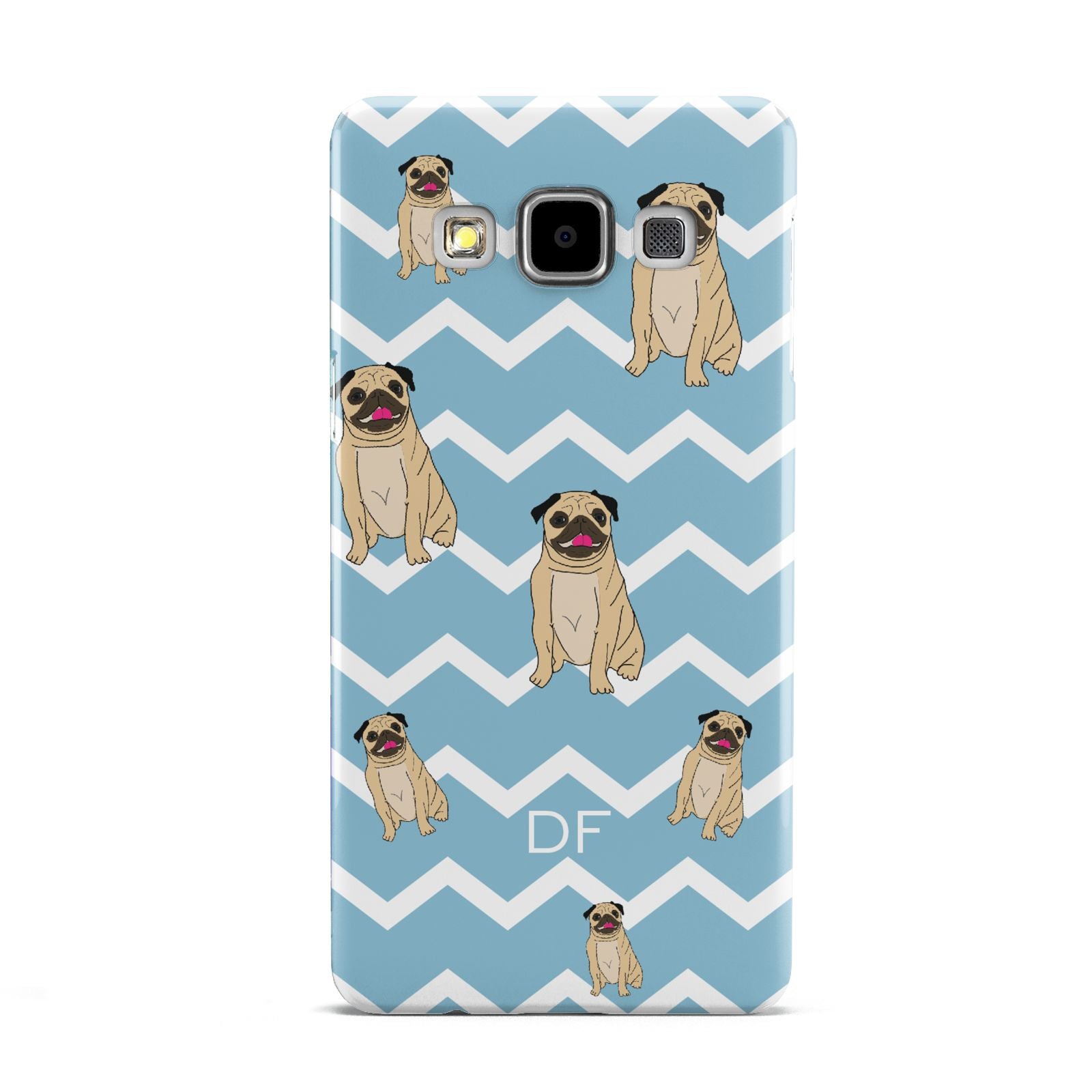 Personalised Pug Initials Samsung Galaxy A5 Case