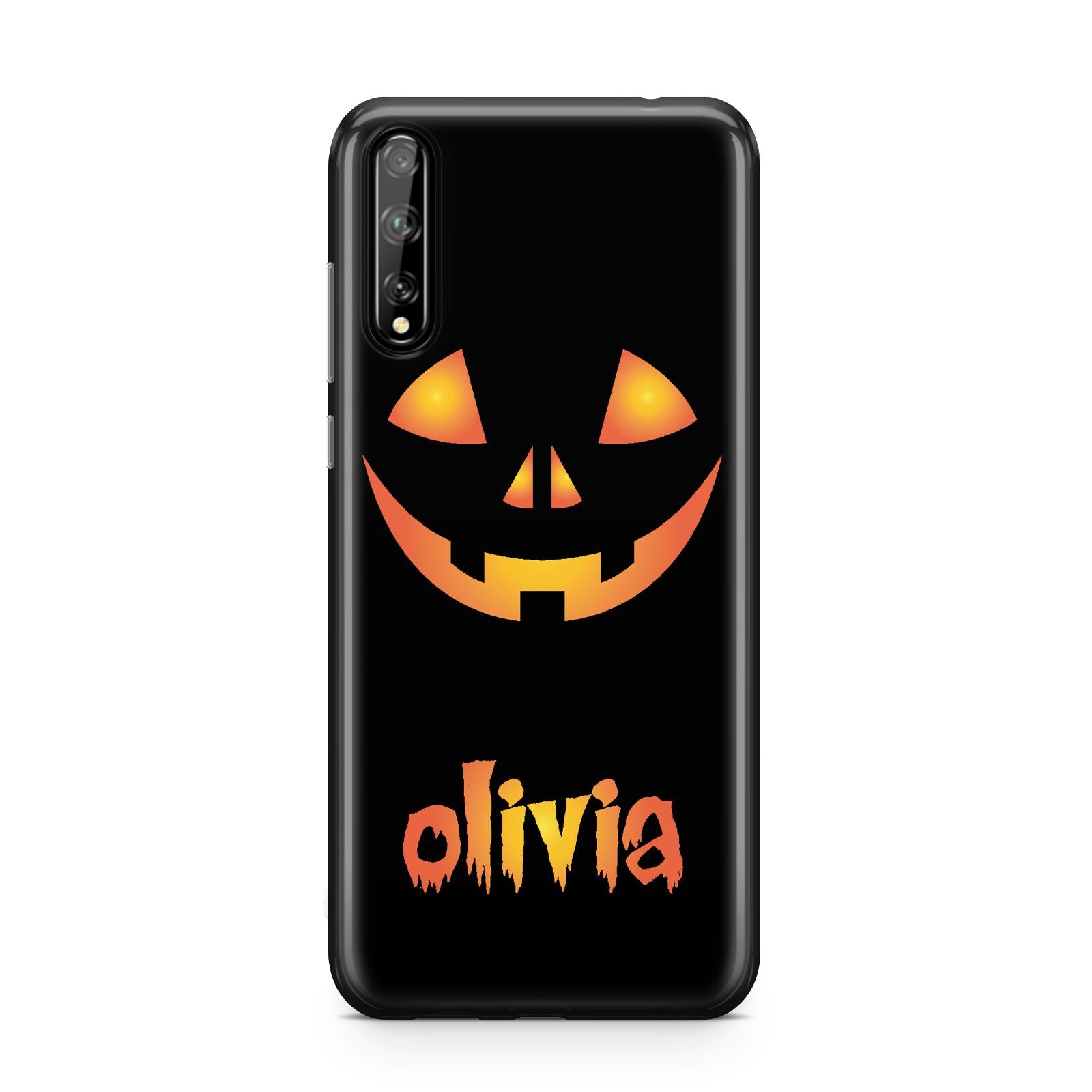 Personalised Pumpkin Face Halloween Huawei Enjoy 10s Phone Case