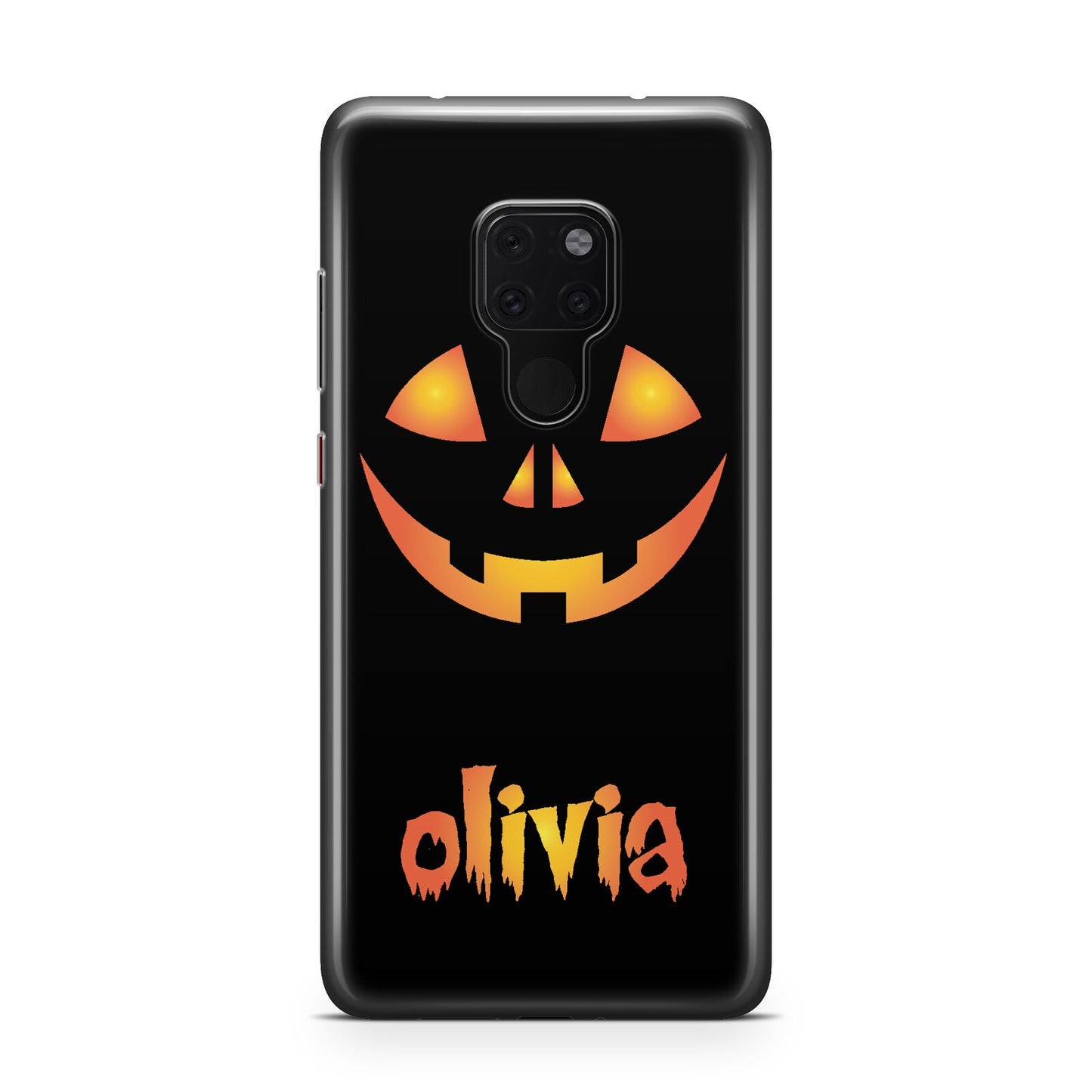 Personalised Pumpkin Face Halloween Huawei Mate 20 Phone Case