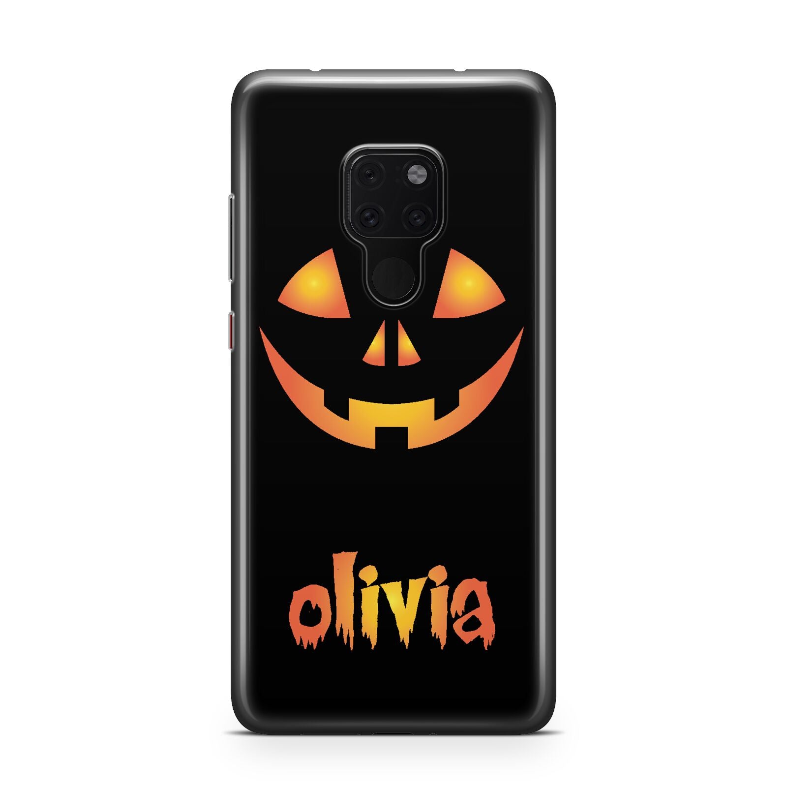 Personalised Pumpkin Face Halloween Huawei Mate 20 Phone Case