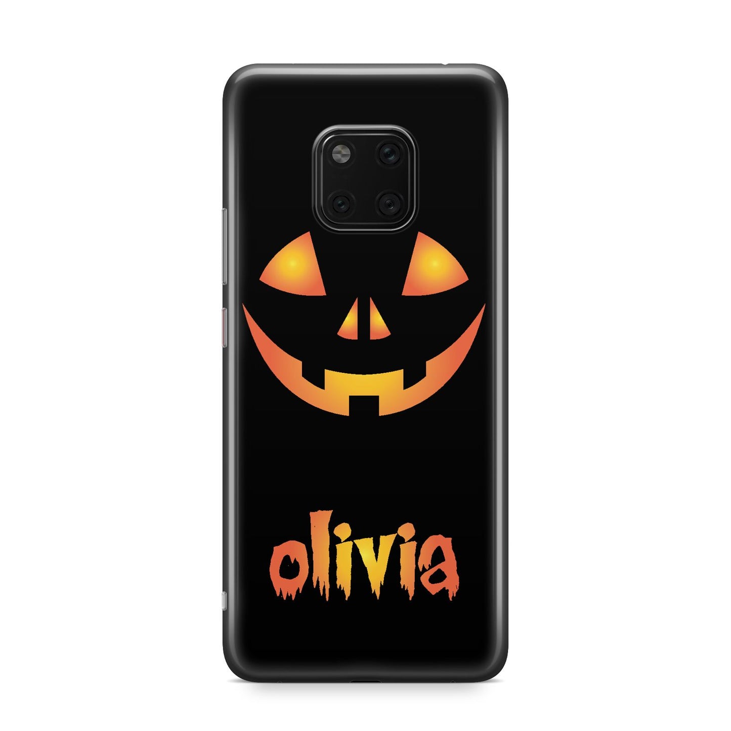 Personalised Pumpkin Face Halloween Huawei Mate 20 Pro Phone Case